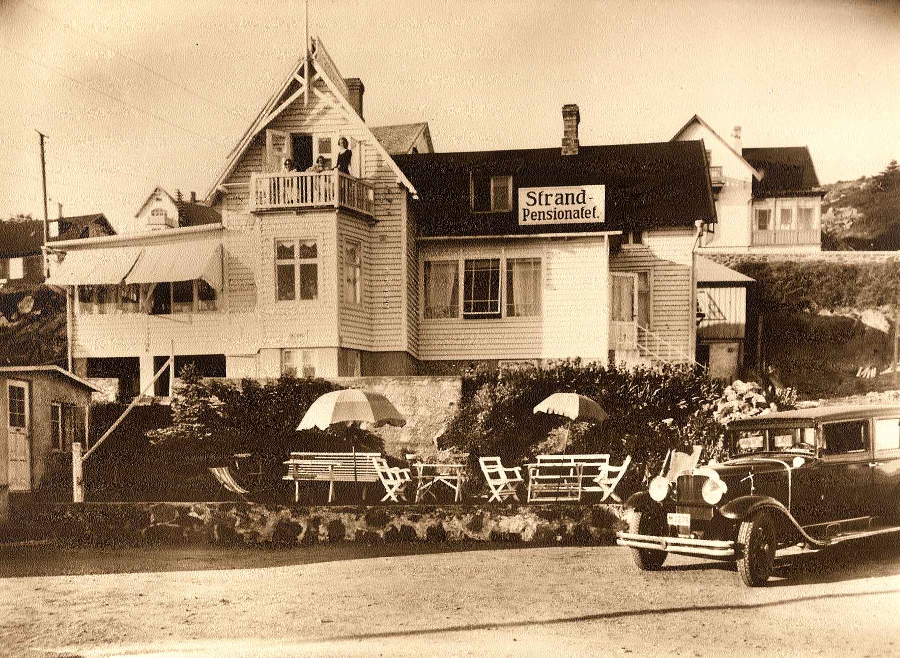 Old times Pensionat strandgården 1919